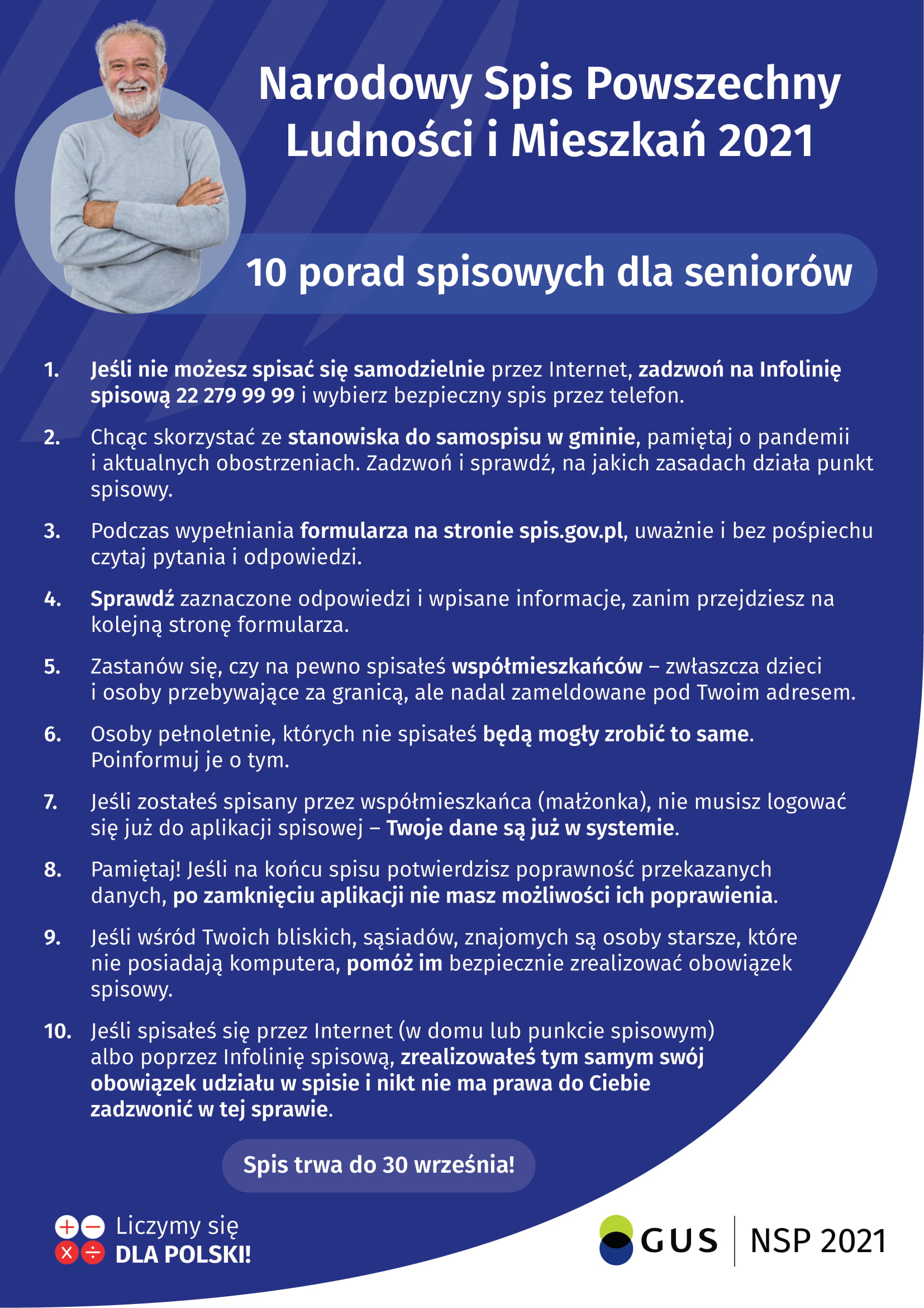 10 porad spisowych dla seniorów